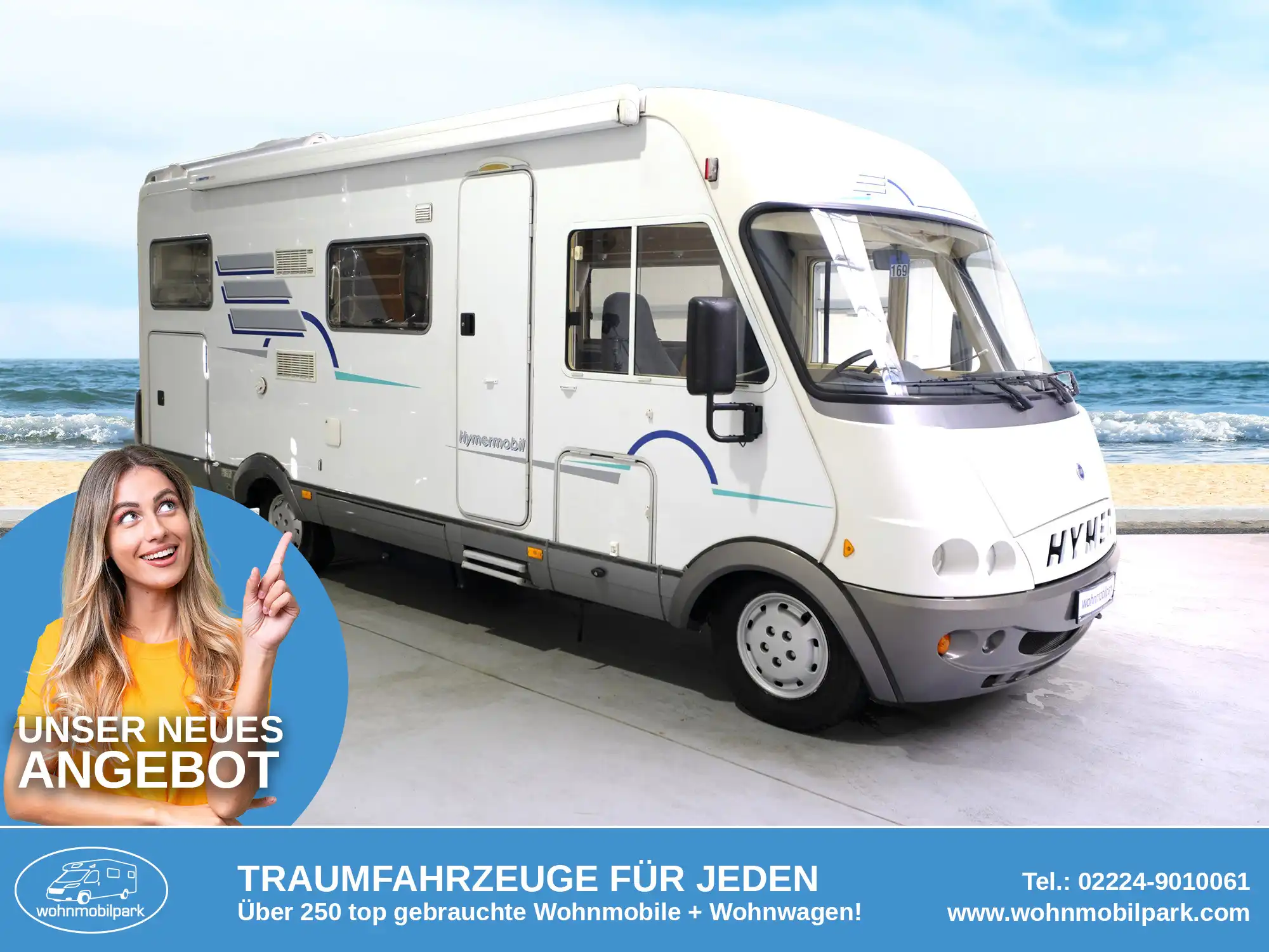 HYMER-ERIBA B 644 G Integrierter gebraucht kaufen in Bad Honnef